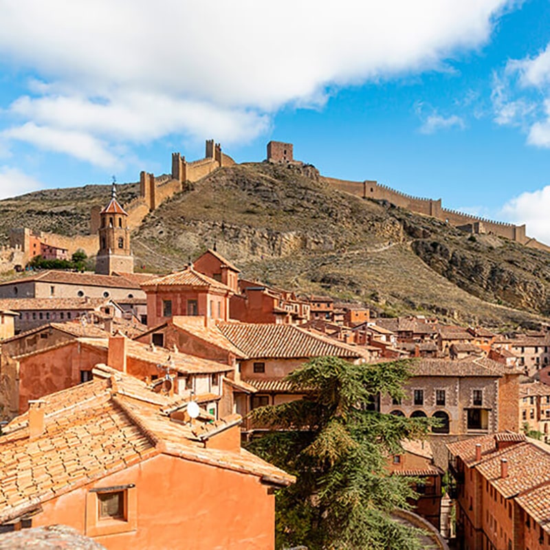 <strong>The walls of Albarracín, Teruel</strong> on <a href='https://www.spain.info/en/discover-spain/romantic-weekend-rural-inland-spain/' target='_blank'><strong>Spain Official Website</strong></a>.